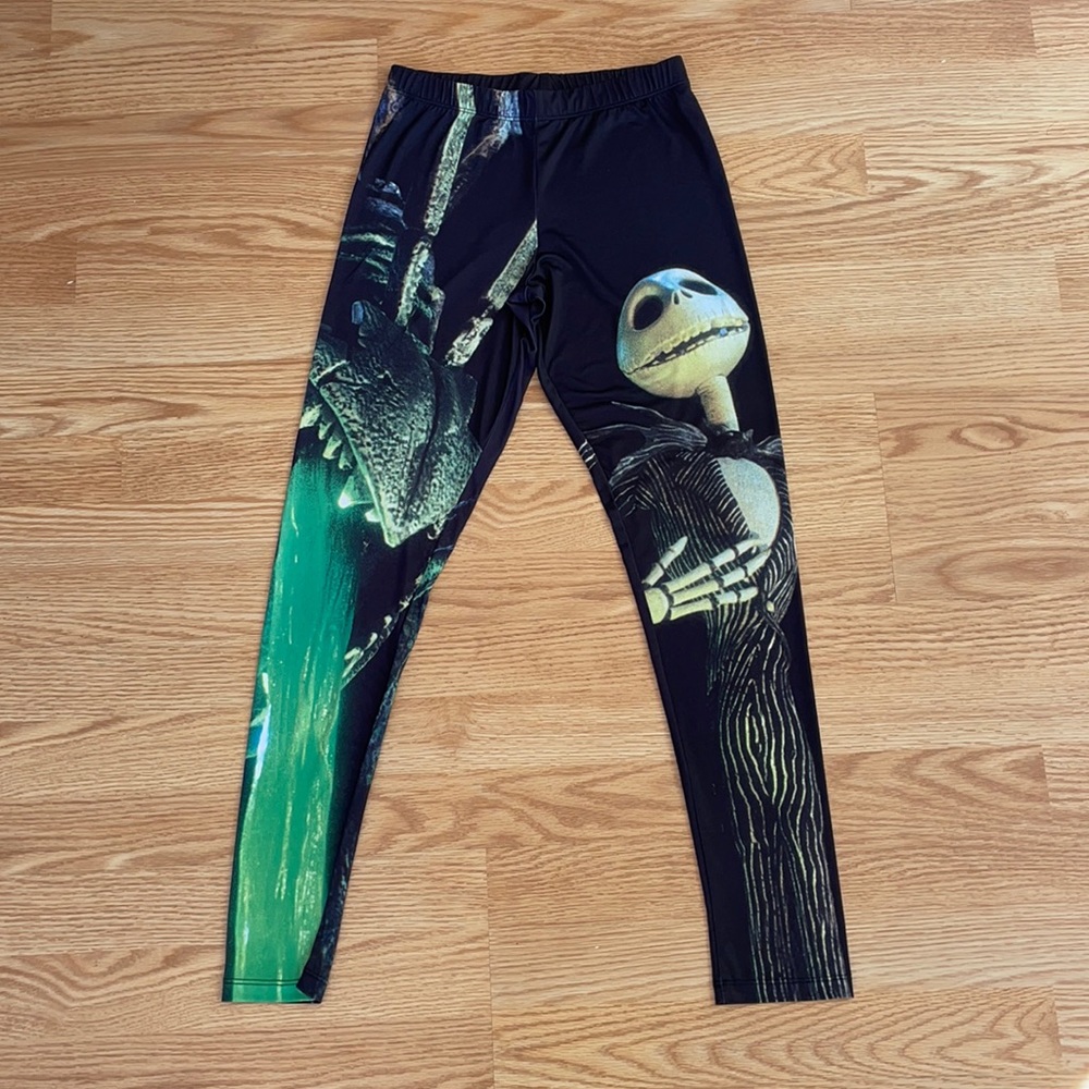 Nightmare before Christmas Jack Skeleton Leggings